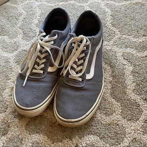 Grey ward vans womens size 10